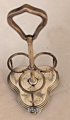 Wallace Sterling Silver & Glass Cruet Set Salt & Pepper Shakers 56g SCRAP or NOT