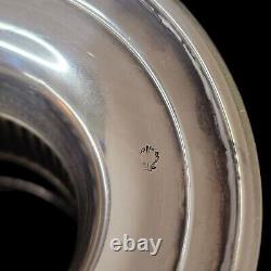 Watson antique Pierced Sterling Silver And Glass Vase 112 grams witho glass