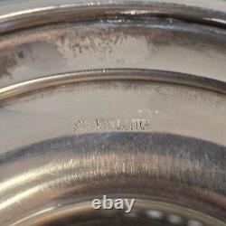 Watson antique Pierced Sterling Silver And Glass Vase 112 grams witho glass