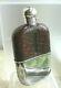 William Hutton & Sons Sterling Silver, Glass And Crocodile Flask England 1900